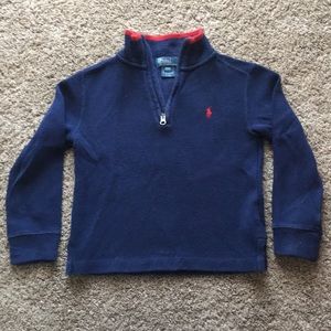 Polo Quarter Zip Sweater